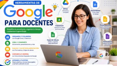 Herramientas de Gogle para docentes